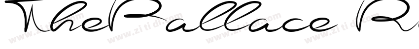 ThePallace Regular字体转换